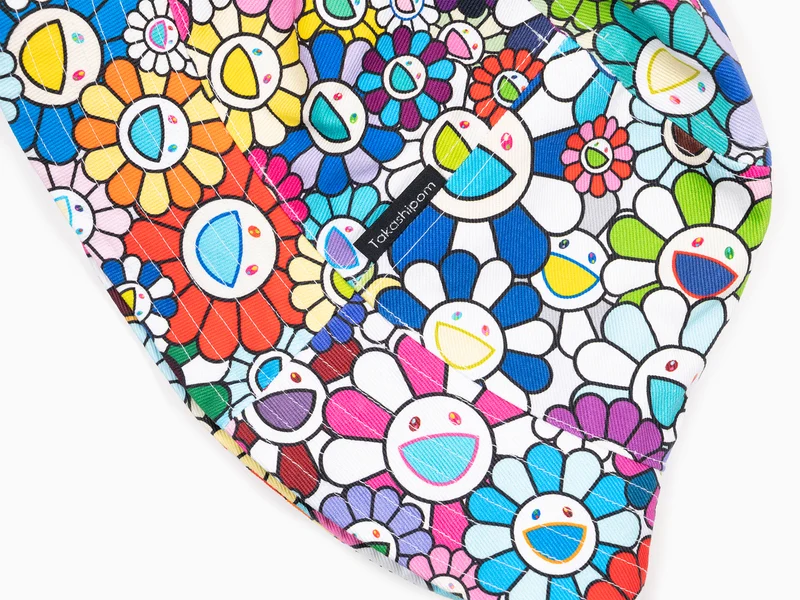 Takashi Murakami - Chapeau seau à fleurs