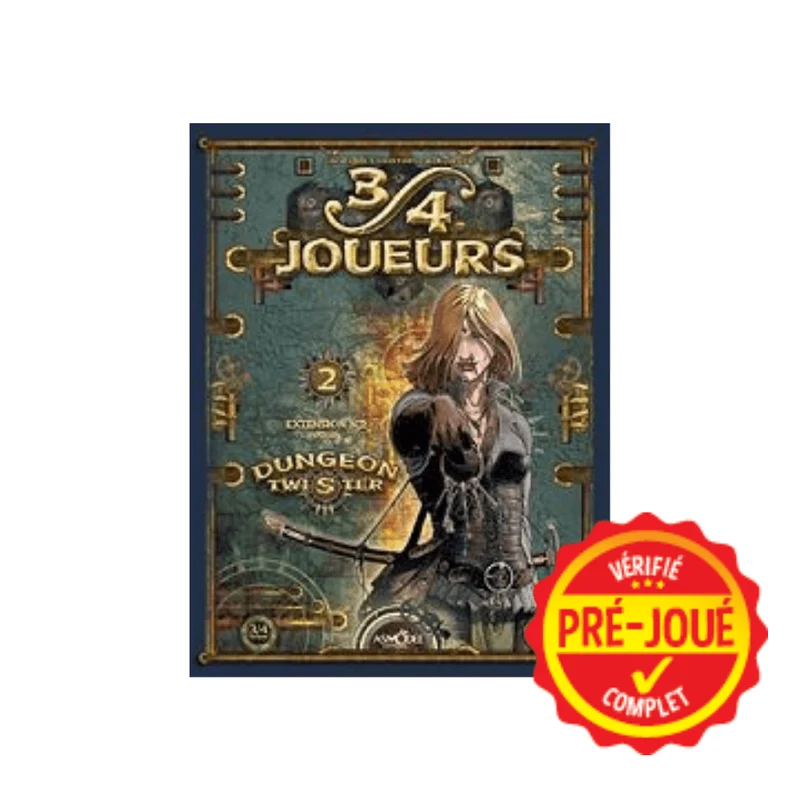 Dungeon Twister 3/4 joueurs (pré-joué) (FR)