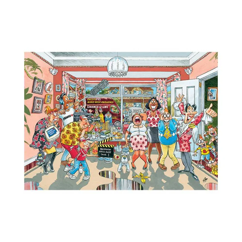 Wasgij Rétro Original 9 - Petites rénovations | Home Improvements (1000 pcs)