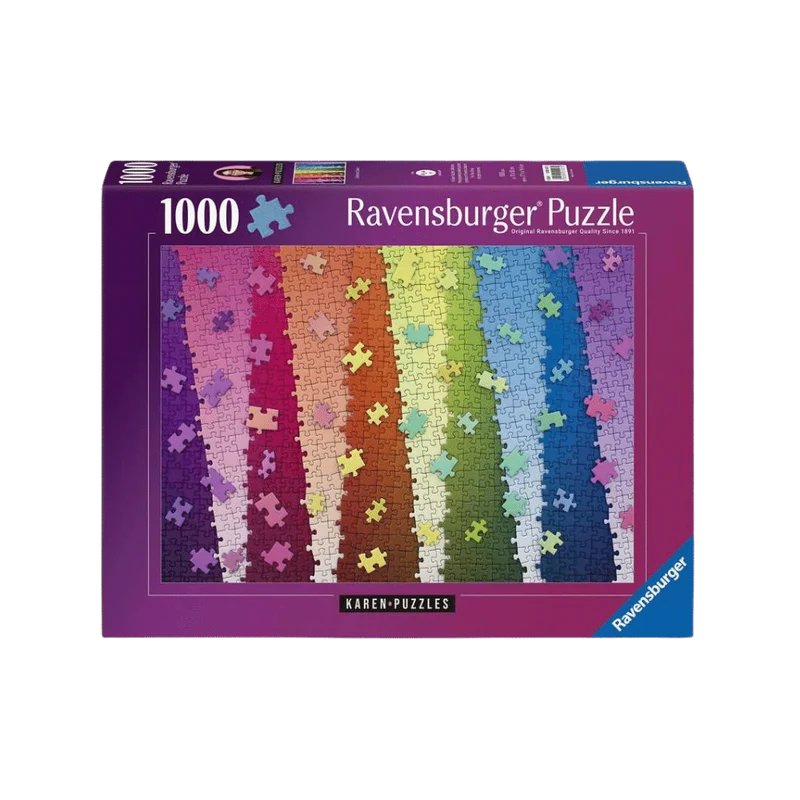 Karen Puzzles - Colors on Colors (1000 pcs)