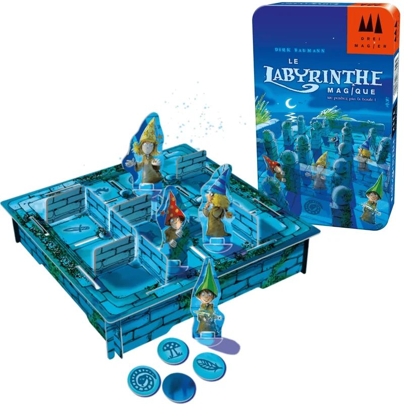 Le labyrinthe magique - Boîte de métal (FR)
