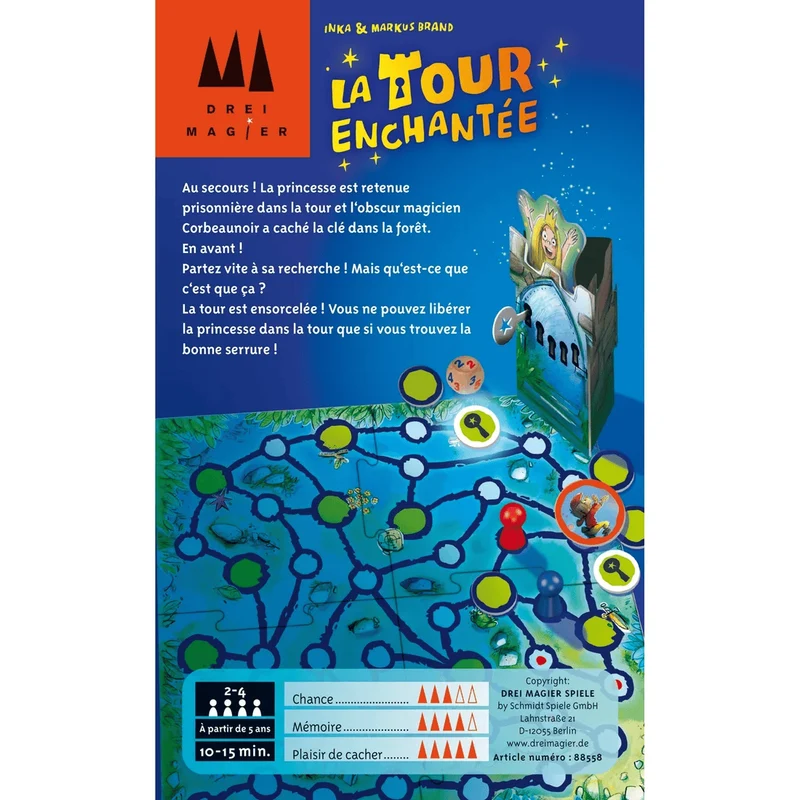 La tour enchantée - Boîte de métal (FR)