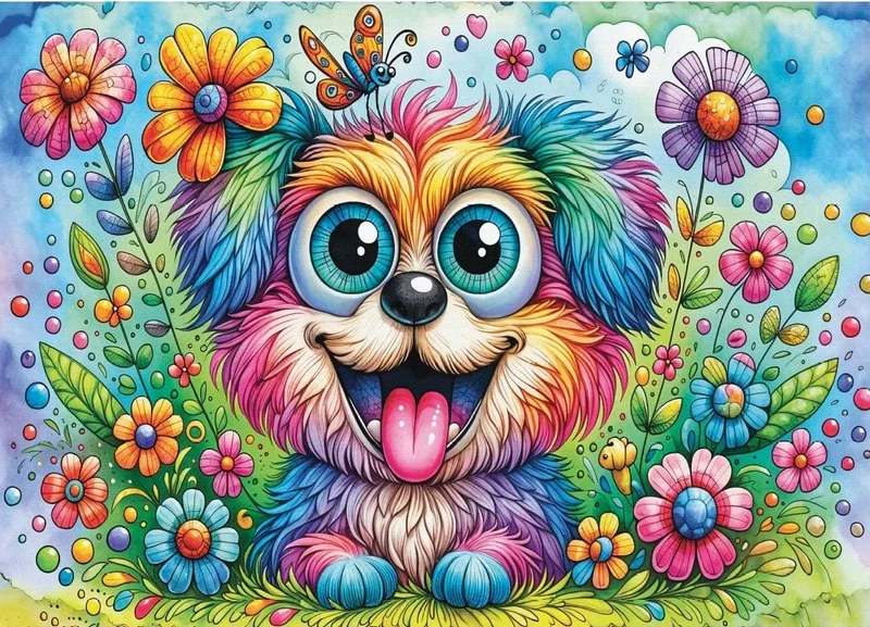 Paw-Sitive Vibes (1000 pcs)
