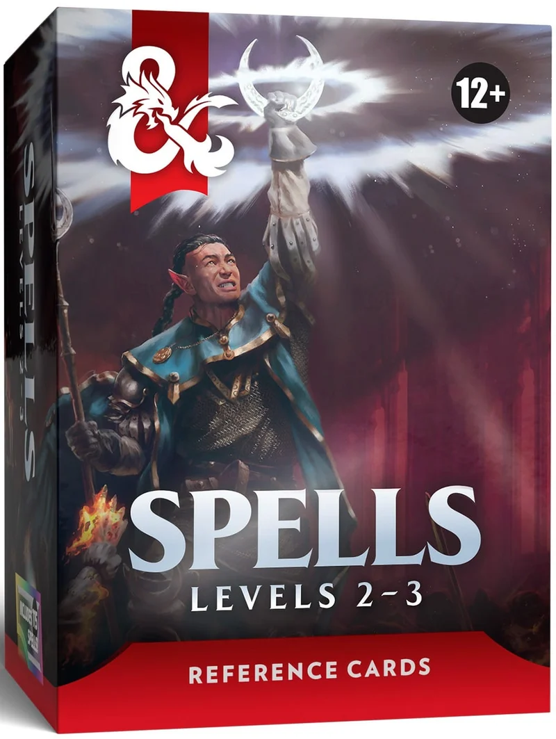 D&D Dungeons & Dragons: RPG Reference Cards Spells 2 (Levels 2-3) (EN)