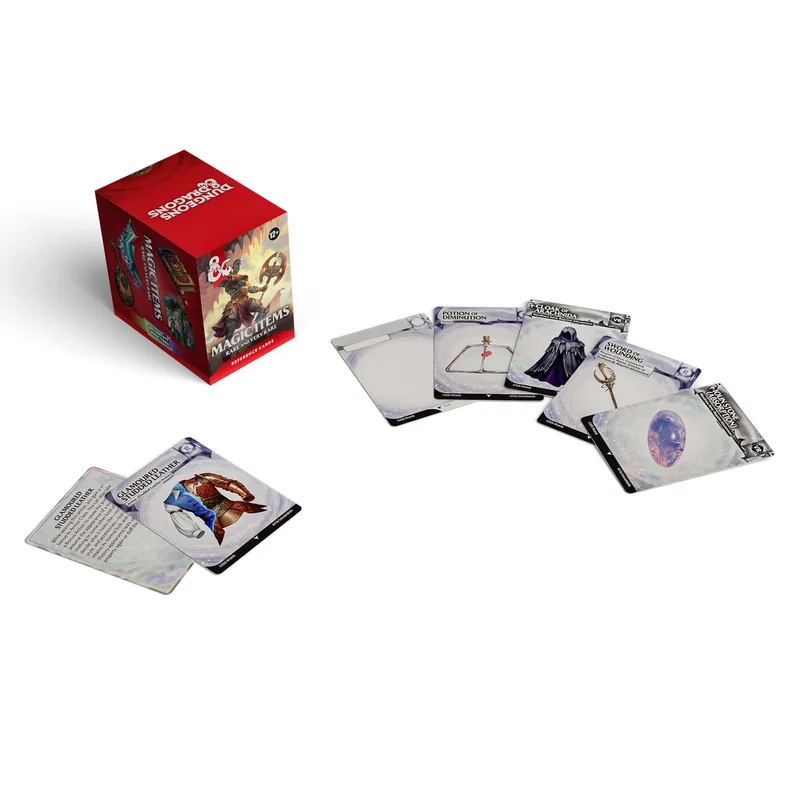 D&D Dungeons & Dragons: RPG Reference Cards Magic Items Rare and Very Rare (EN)