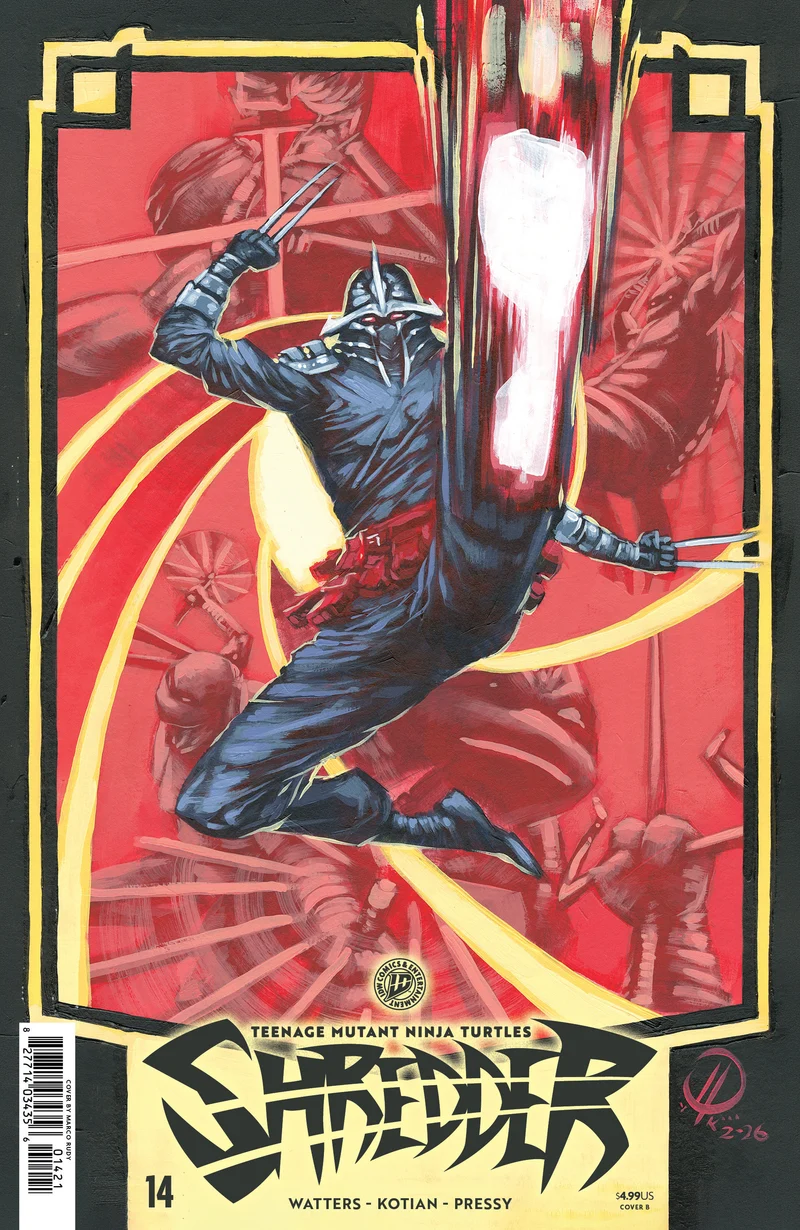 Tortues Ninja : Shredder #14 IDW B Rudy 25/11/2026