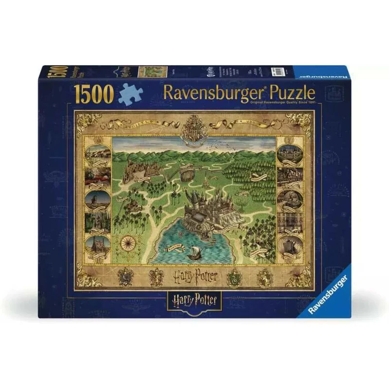 Hogwarts Map (1500 pcs)