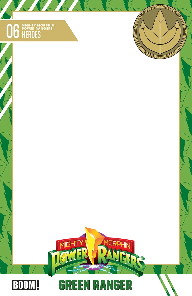 Mighty Morphin Power Rangers 2026 #6 Boom D Carte à collectionner vierge 25/11/2026