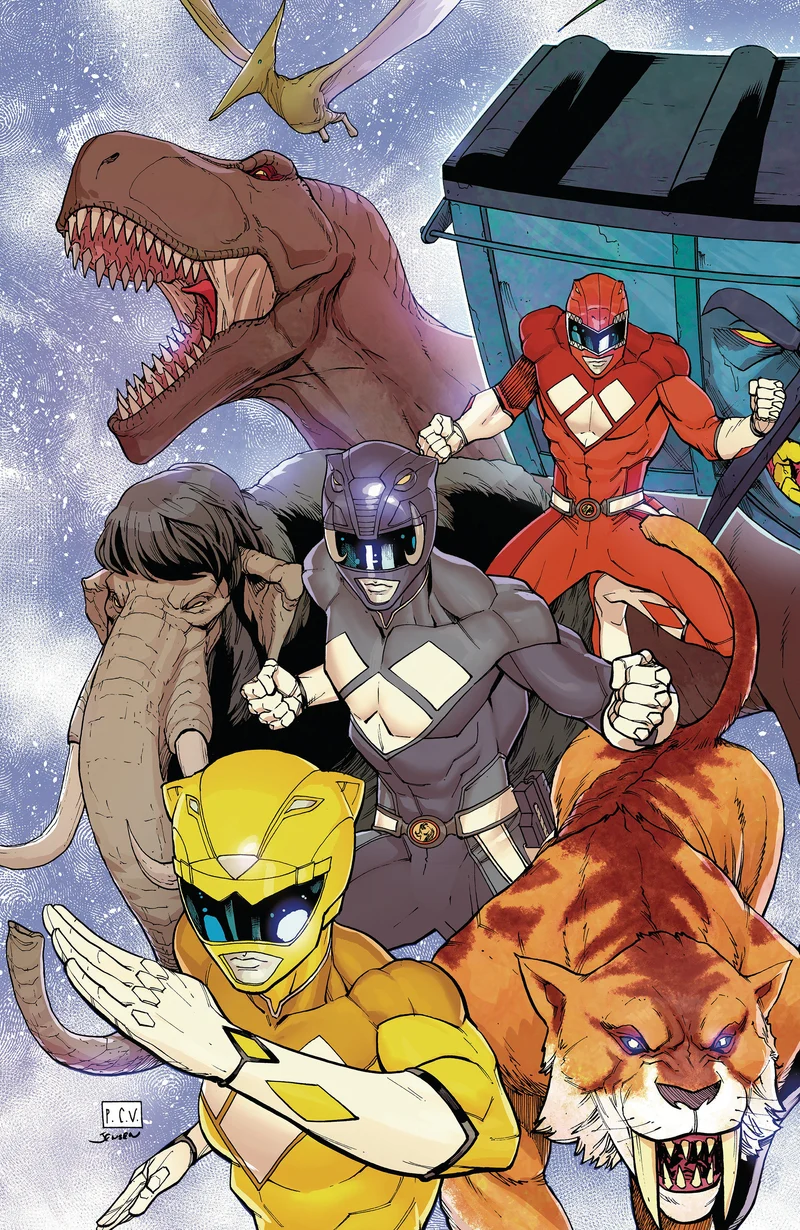 Mighty Morphin Power Rangers 2026 #6 Boom F 1:10 Virgin Foil Sevy 25/11/2026