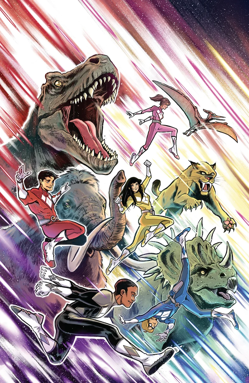 Mighty Morphin Power Rangers 2026 #6 Boom E Foil Virgin Foil Gianfelice 25/11/2026