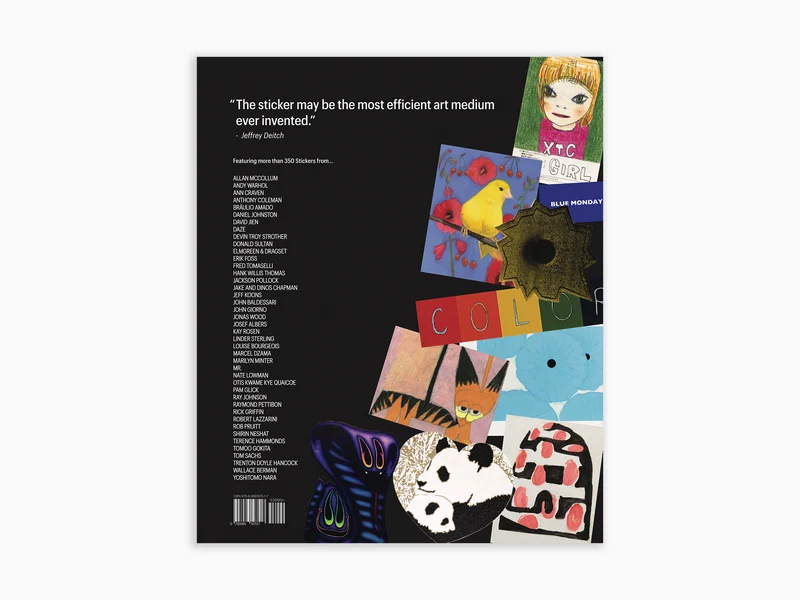 DB Burkeman - Le livre d'autocollants des artistes incroyablement fantastiques