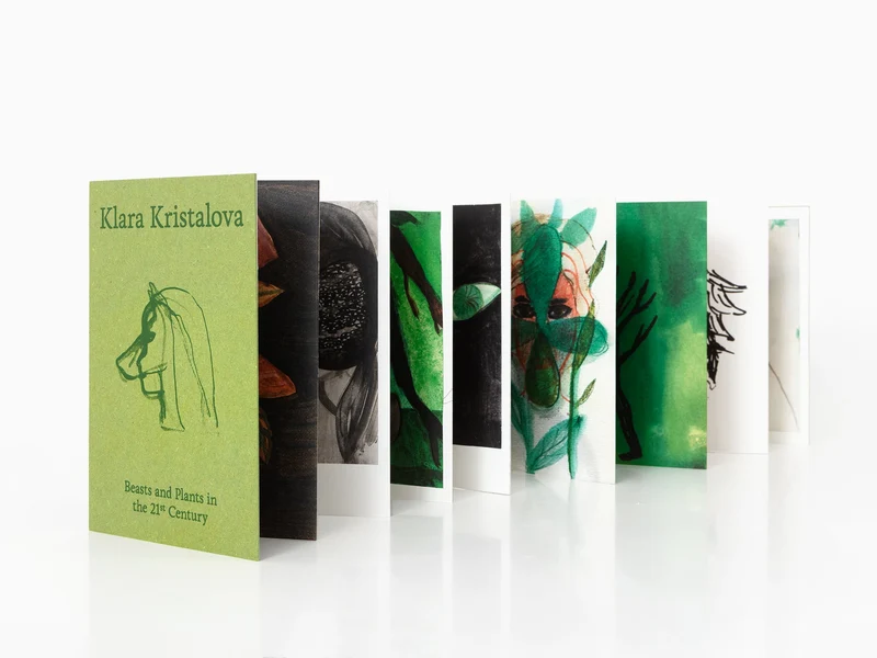 Klara Kristalova - "Bêtes et plantes au 21ème siècle" Leporello