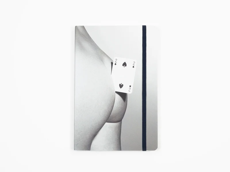 Seletti porte Toiletpaper - Carnet de notes - Deux de pique (grand)
