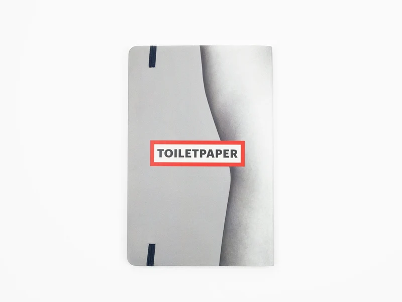 Seletti porte Toiletpaper - Carnet de notes - Deux de pique (grand)