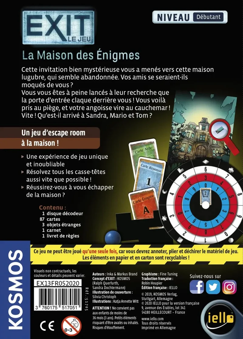 EXIT - La maison des énigmes (FR)