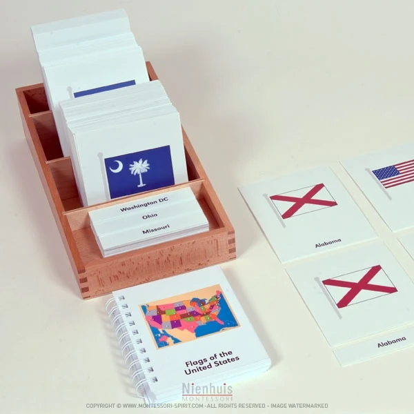 Cartes des drapeaux des Etats-Unis
