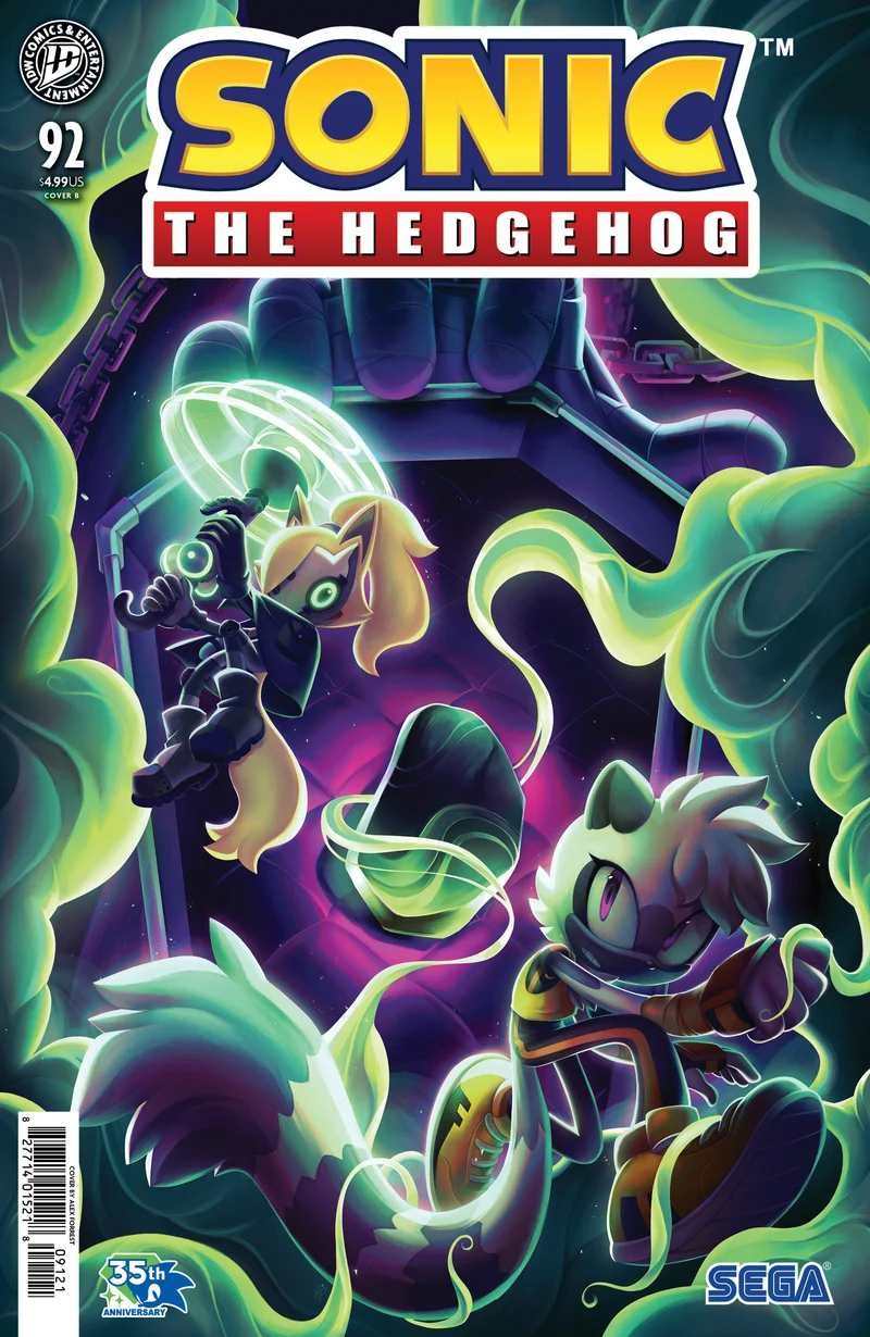 Sonic le Hérisson n° 92 IDW B Forrest 12/09/2026