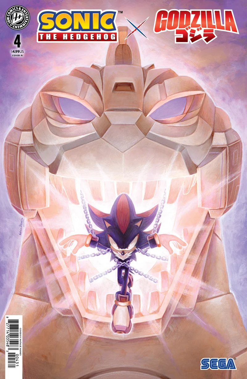 Sonic The Hedgehog X Godzilla #4 IDW 1:15 Haines 11/11/2026