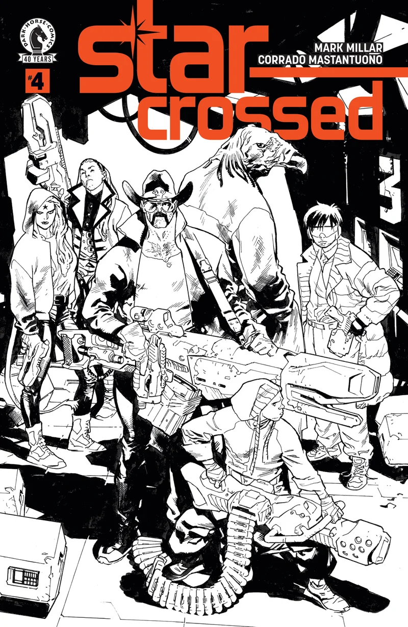 Star Crossed #4 Dark Horse B N&B Immonen 09/12/2026