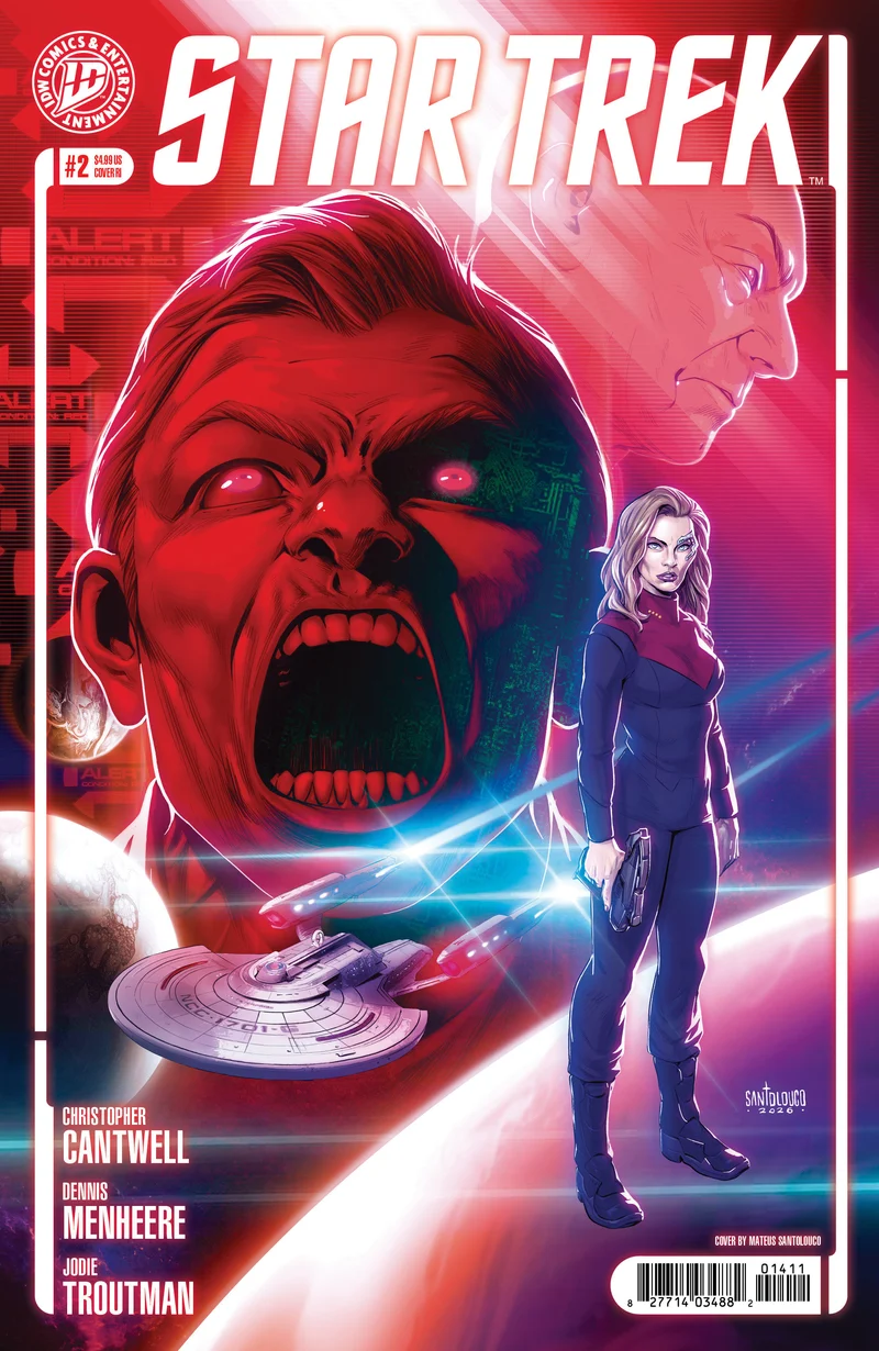 Star Trek 2026 #2 IDW 1:10 Santolouco 18/11/2026