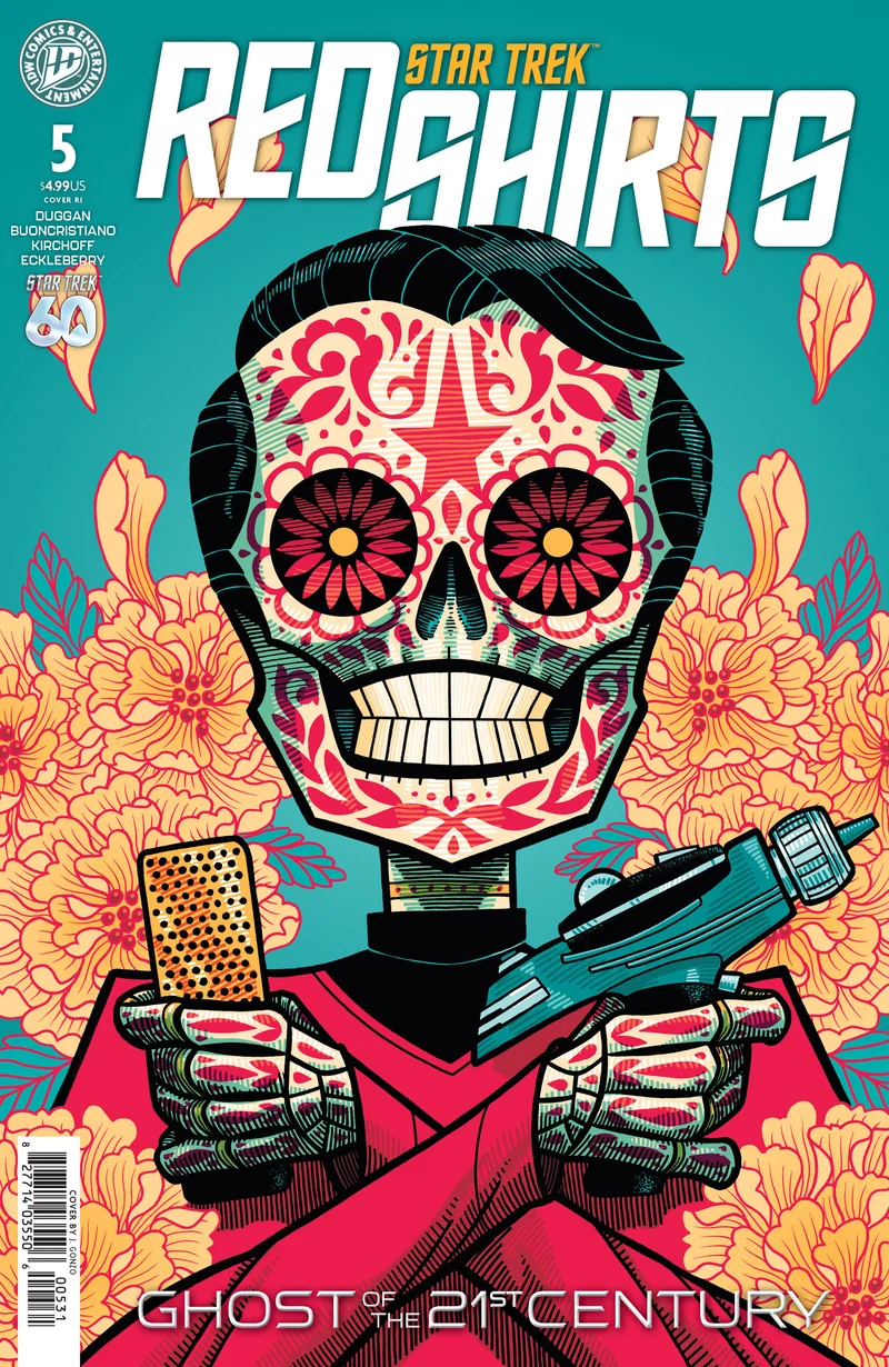 Star Trek : Red Shirts, le fantôme du XXIe siècle, n° 5, IDW, 1:10, J. Gonzo, 09/12/2026
