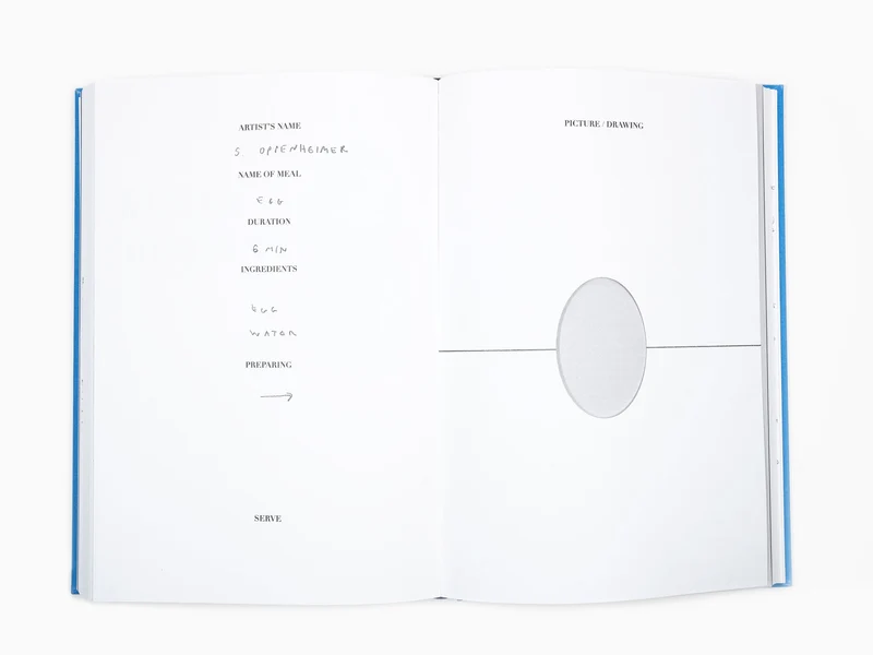 Artists' recipes - Contemporary artists and their favorite recipes