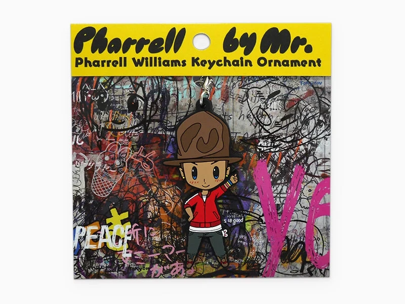 Mr. - Ornement porte-clés, Pharrell by Mr. (chapeau marron)