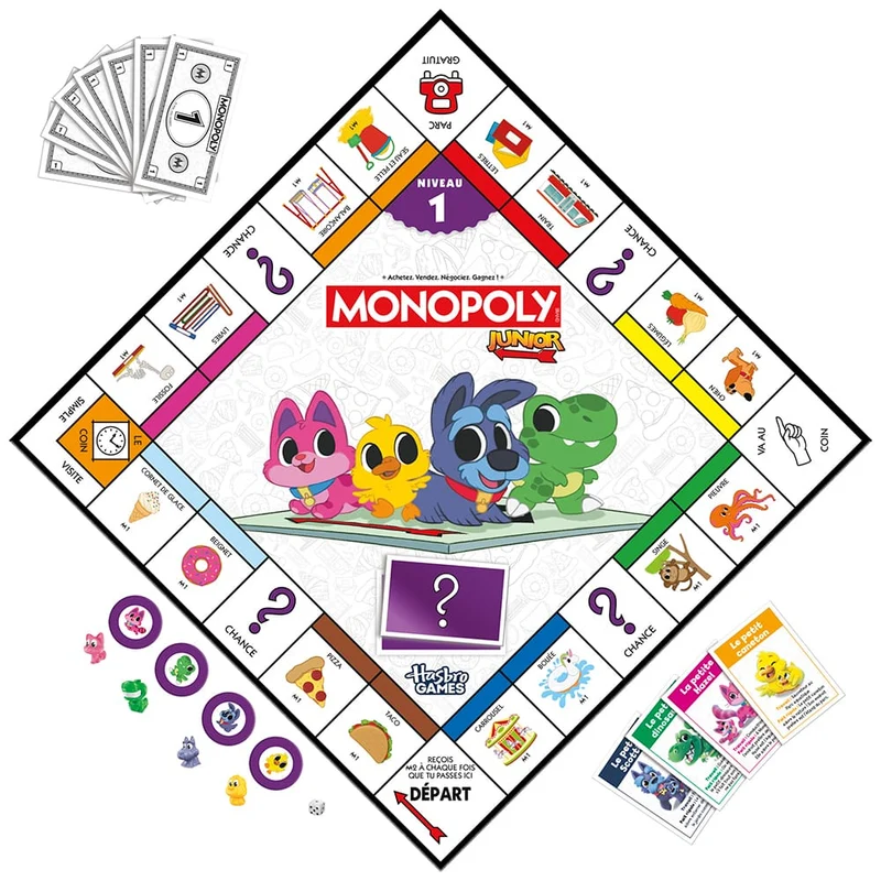 Monopoly Junior 2 en 1 Refresh (ML)
