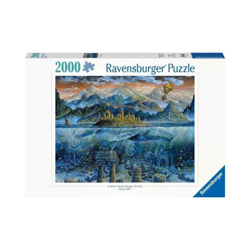 Sage baleine (2000 pcs)