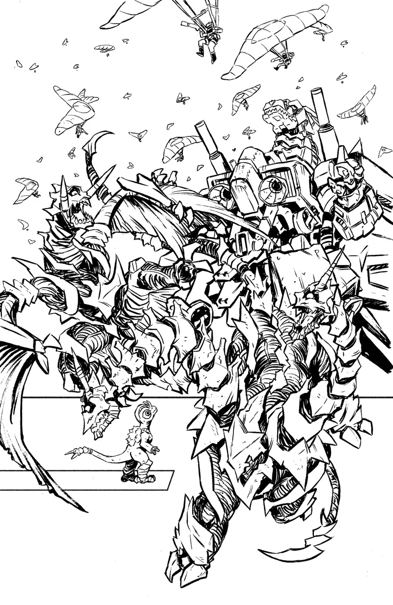 Starship Godzilla : Invasion X [Ère Kai Sei] #3 IDW 1:10 Ono N&B Virgin 12/09/2026
