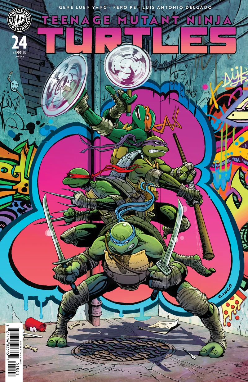 Tortues Ninja #24 IDW E Cinco 11/11/2026