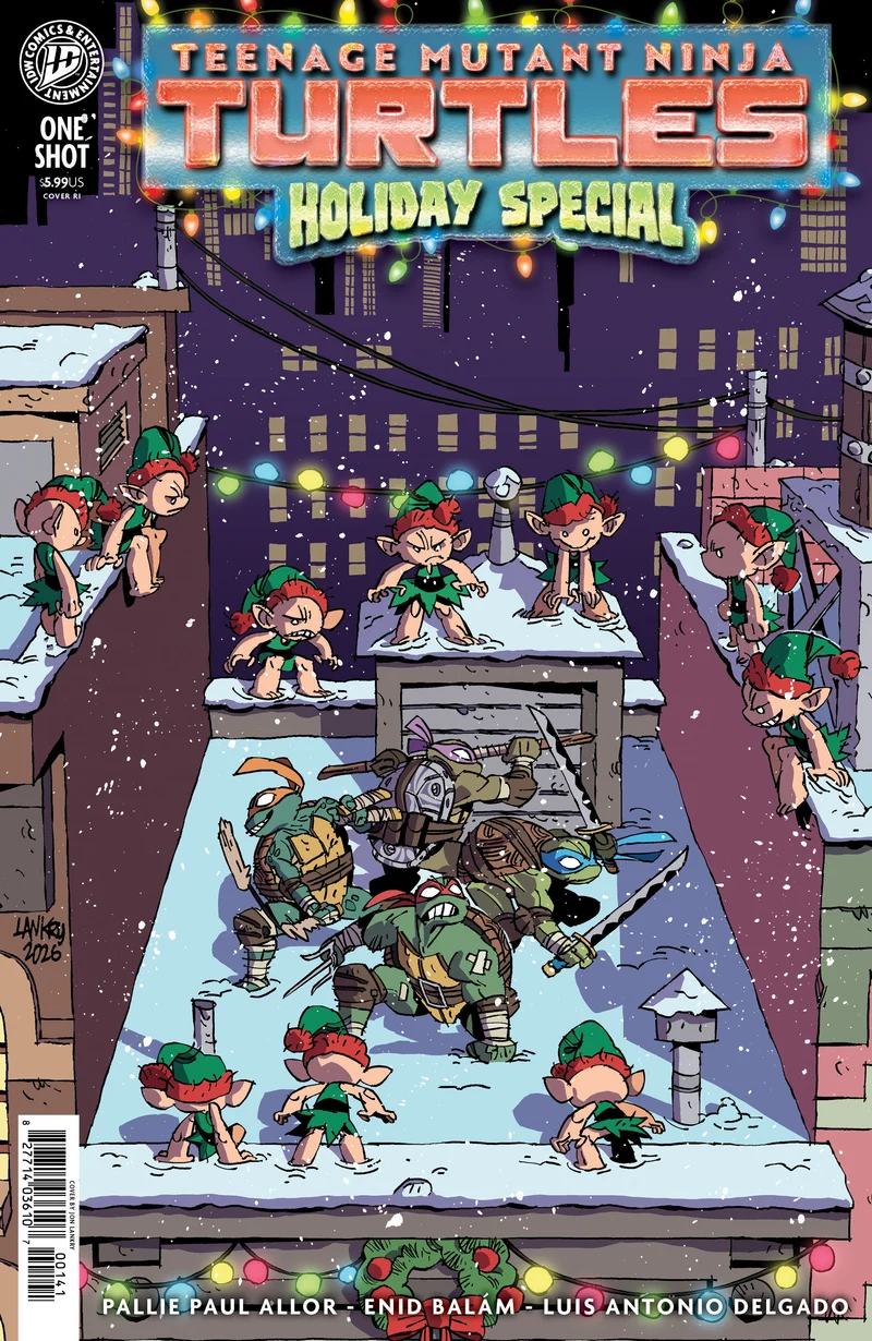 Tortues Ninja : Spécial Fêtes IDW 1:10 Lankry 12/09/2026