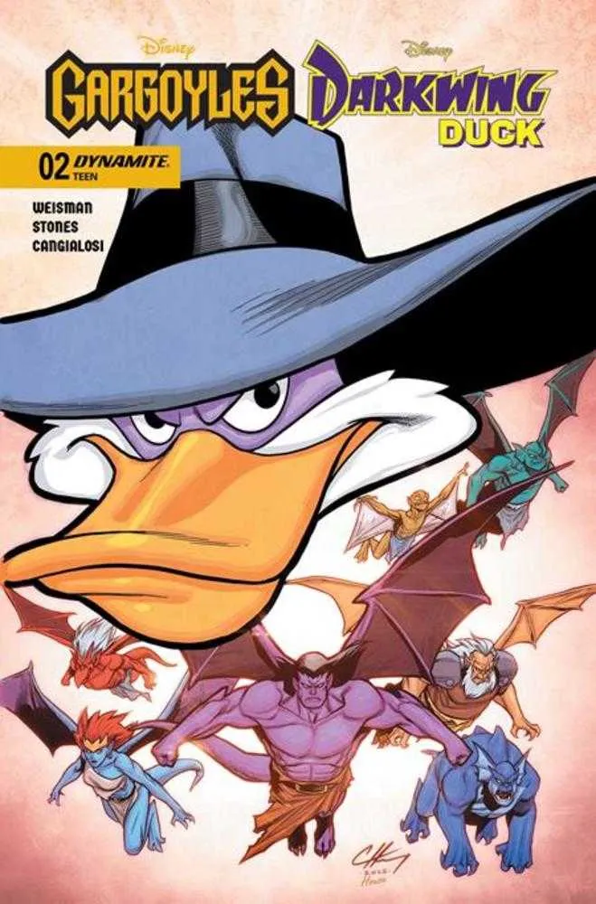 Gargouilles Darkwing Duck #2 DYNAMITE C Clayton Henry 02/11/2026