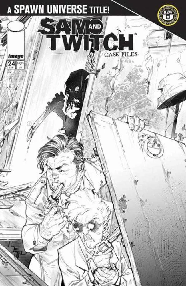 Dossiers Spawn Sam & Twitch #24 IMAGE B Ig Guara N&B 06/03/2026***
