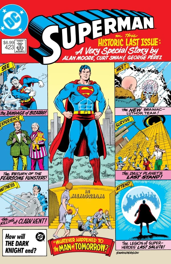 Superman #423 Fac-similé DC B Curt Swan Foil Partie 1 sur 2 02/11/2026