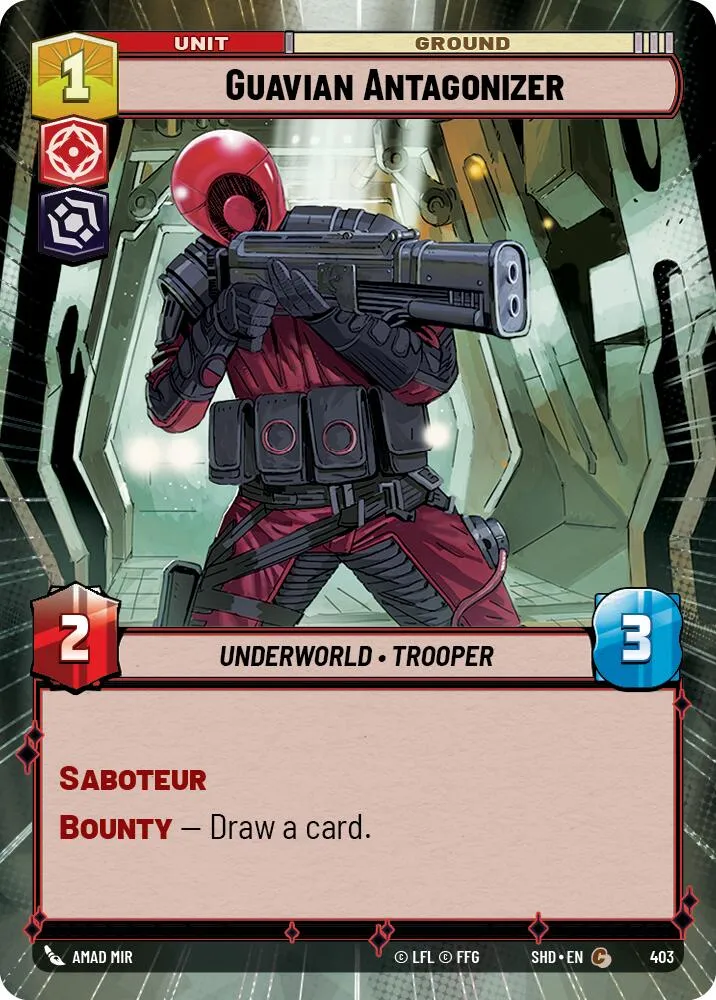 Antagoniseur guavien (Hyperespace) (403) [Les Ombres de la Galaxie]