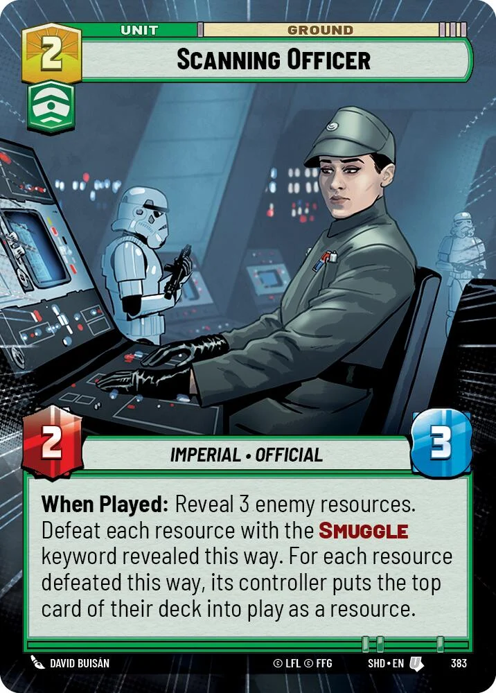 Officier de numérisation (Hyperespace) (383) [Les Ombres de la Galaxie]
