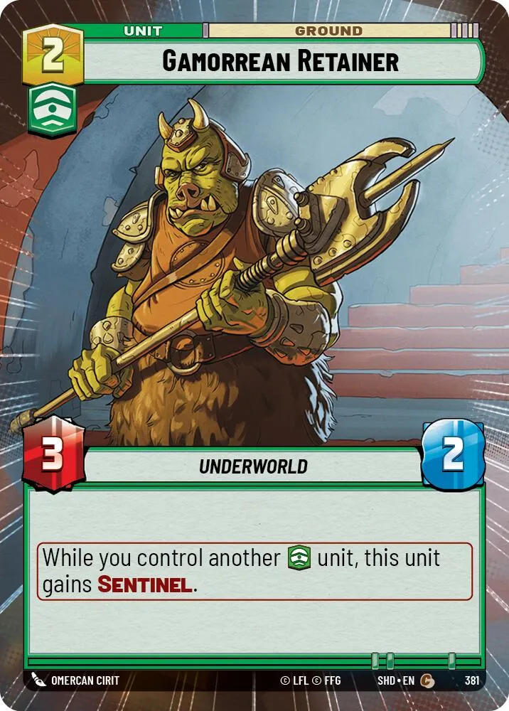 Gamorrean Retainer (Hyperespace) (381) [Les Ombres de la Galaxie]