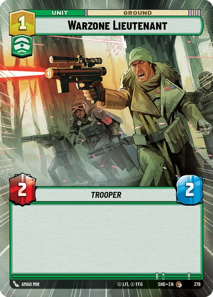Warzone Lieutenant (Hyperespace) (379) [Ombres de la Galaxie]