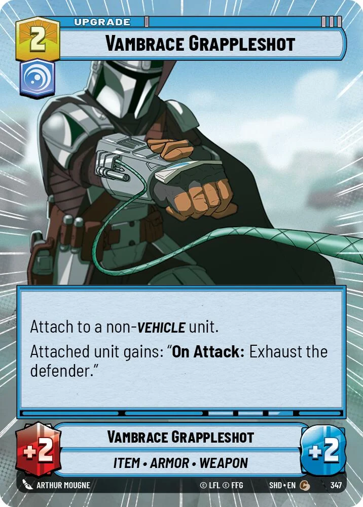 Vambrace Grappleshot (Hyperespace) (347) [Les Ombres de la Galaxie]