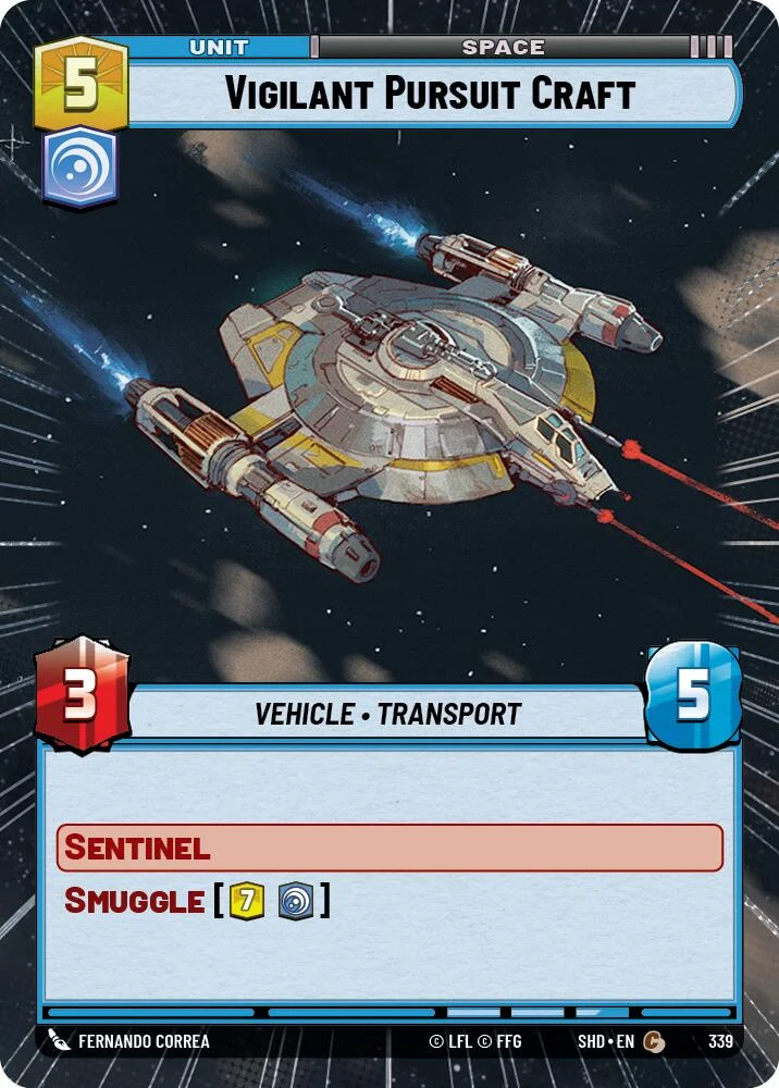 Vigilant Pursuit Craft (Hyperespace) (339) [Les Ombres de la Galaxie]