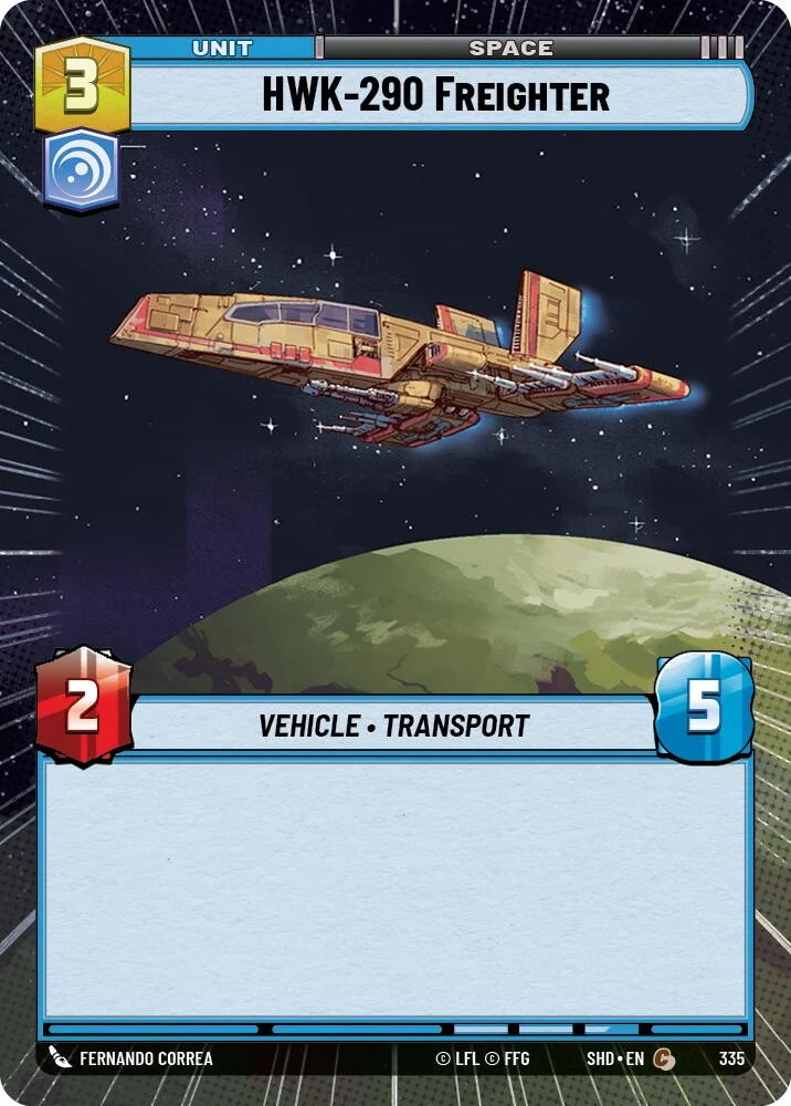 HWK-290 Cargo (Hyperespace) (335) [Les Ombres de la Galaxie]