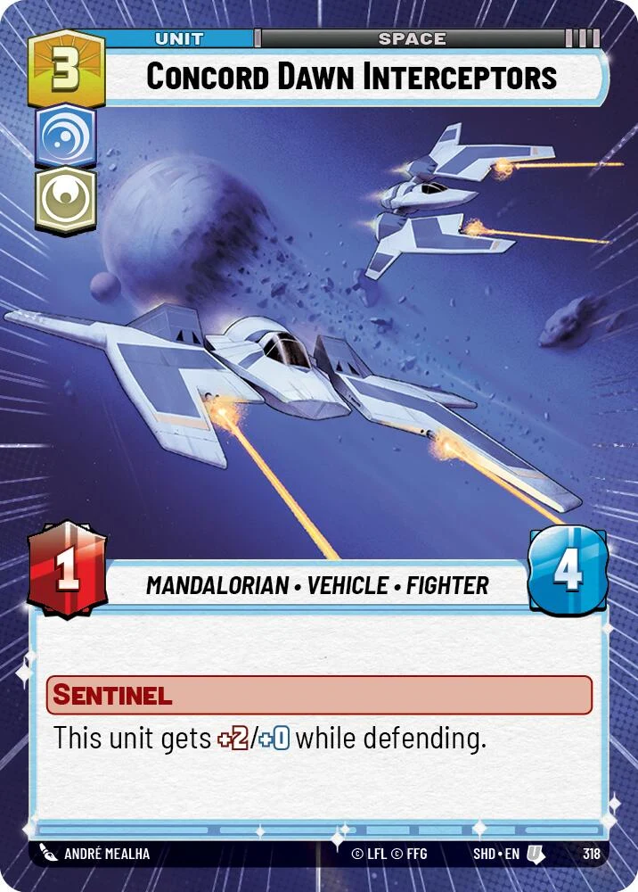 Intercepteurs Concord Dawn (Hyperespace) (318) [Les Ombres de la Galaxie]