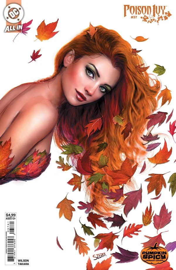 Poison Ivy #37 DC E Nathan Szerdy Pumpkin Spicy 10/01/2025