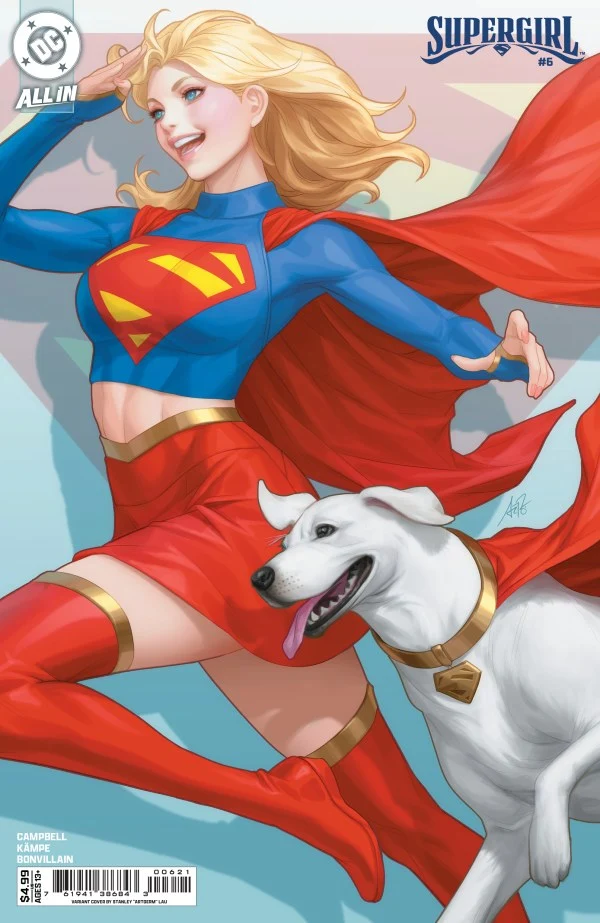 Supergirl #6 DC B Stanley Artgerm Lau 10/08/2025