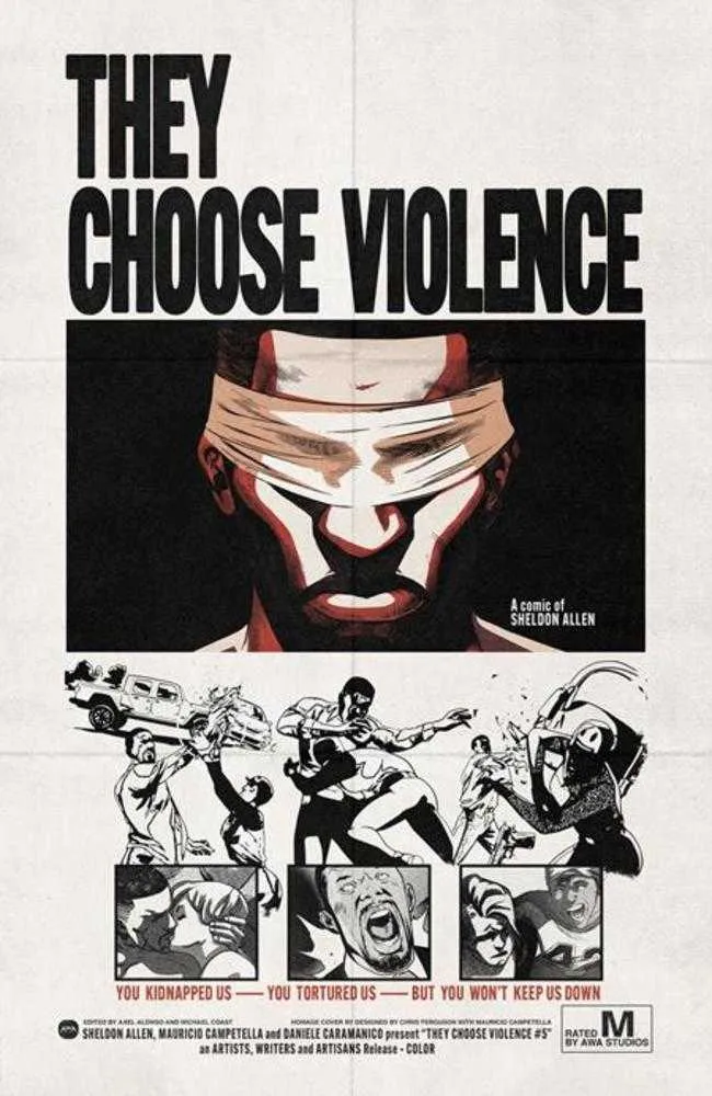 Ils choisissent la violence #5 [sur 5] AWA B Ferguson & Campetella Hommage 10/15/2025