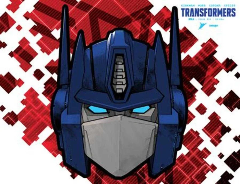 Transformers #25 IMAGE J Amor & Juarez Foil Die Cut Mask 10/08/2025