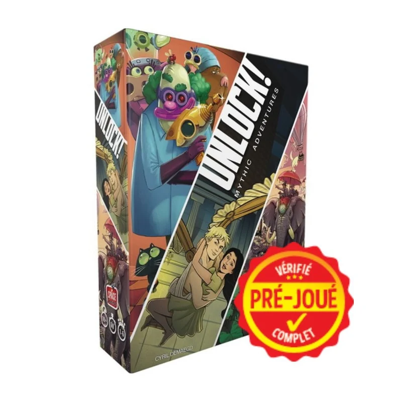 Unlock! 8 Mythic Adventures (pré-joué) (EN)