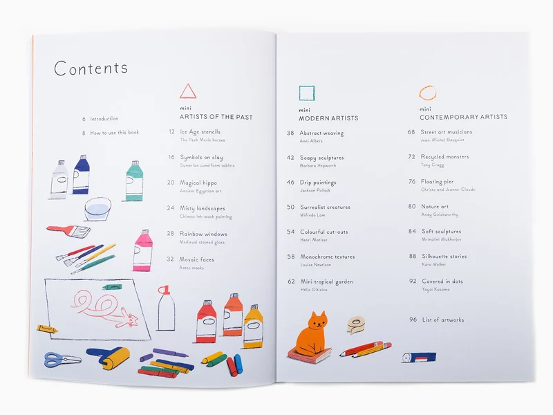 Collectif - Mini Artists : 20 projets inspirés des grands artistes