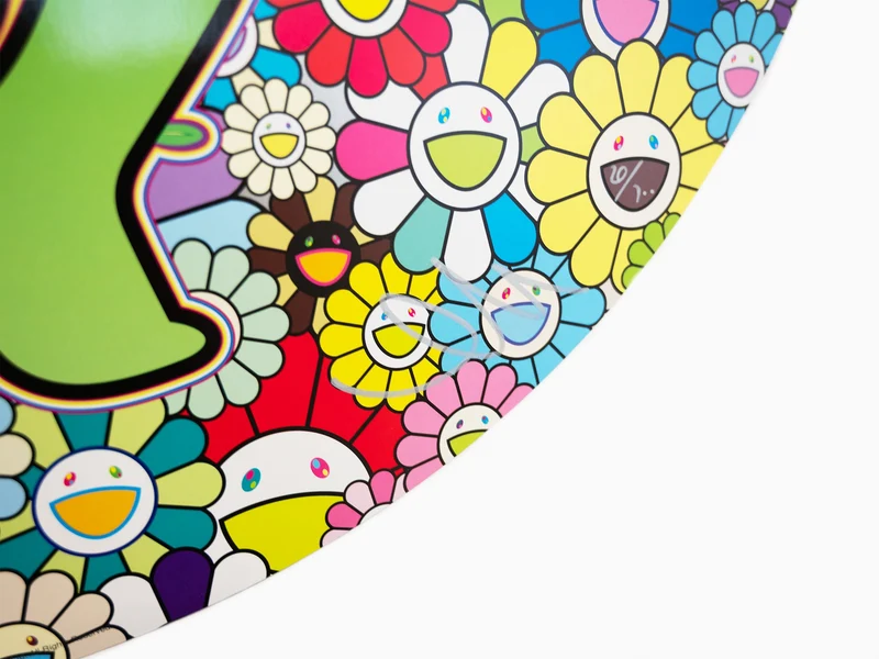 Takashi Murakami - Rum Pum Pum dans un champ de fleurs !
